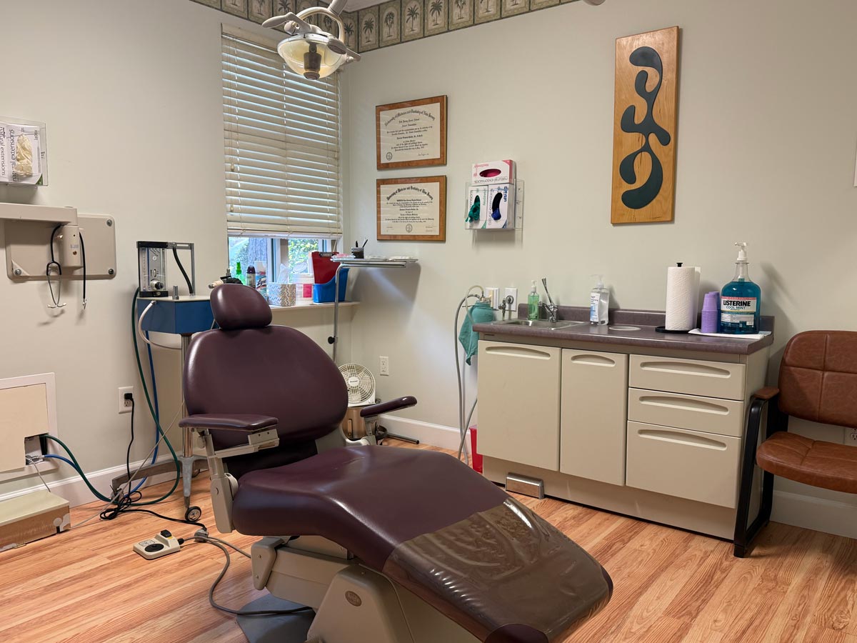 surgery room at Rollar Oral Surgery in Conway, SC